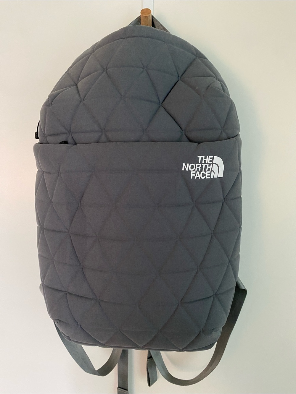 The North Face (Japan) Quilted Charcoal Small Backpack